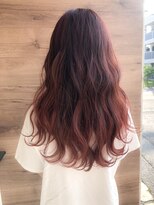 ピシェ ヘア デザイン(Piche hair design)&nbsp;グラデーション　× ピンクバイオレット