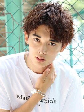 ネイビー(NAVY) ソフトツイストクリーンマッシュ