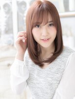 モッズヘア 上尾西口店(mod's hair)&nbsp;*mod's上尾*顔まわり小顔レイヤーのニュアンスストレートa