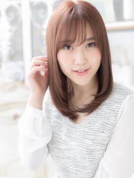 モッズヘア 上尾西口店(mod's hair) *mod's上尾*顔まわり小顔レイヤーのニュアンスストレートa