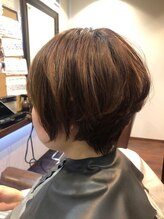 ヘアー サロン アットシュシュ(Hair Salon At'shushu) 小顔補正立体カットで大人ショートもかっこよく♪