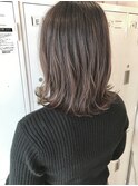 軽やか切りっぱなしボブ