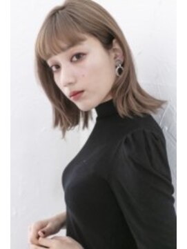 プライズ 所沢プロぺ通り店(prize) 小顔くすみカラーくびれショート外国人風カラーAラインボブ