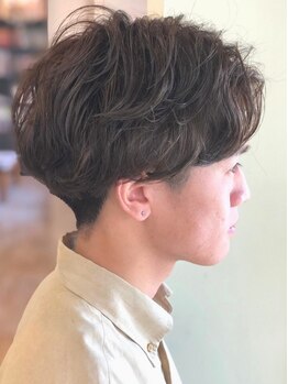 バランス Balanceの写真/ON/OFFきまる最旬トレンドスタイル！パーマをプラスしてより雰囲気のあるメンズヘアへ・・・。