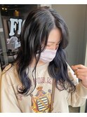 インナーカラー バイオレット ラベンダー