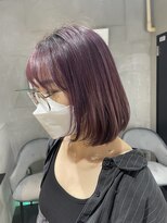 レックス 中野(rex)&nbsp;レイヤーボブ　ラベンダーピンク