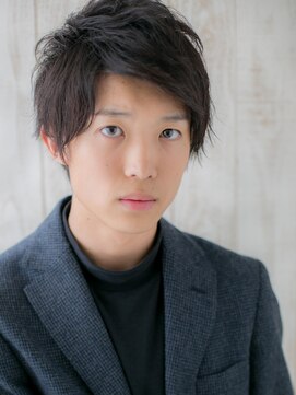 グルーミングサロン バーバー キャッスル 北浦和西口(Grooming salon Barber Castle) アッシュオリーブ束感マッシュショートのこなれヘアR北浦和