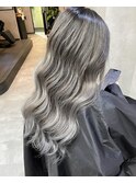 グレージュニュアンスカラーアッシュグレー