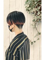 ヘアーサロン ベルカ(hair salon BELLKA) 刈り上げマッシュ×インナーカラー