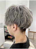 ブリーチデザイン×シルバーグレー