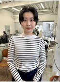 ハンサムショートパーマ