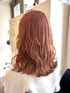 グランドール(Grandoll) 1ブリーチ×オレンジベージュ