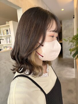 サロンド ココ(Salon de COCO) 大人かわいいベージュインナーカラー♪