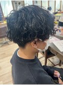 【ZEST中野　戸部】メンズカット/波巻きパーマ/中野