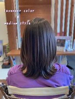 ピールアーク(peal ark) くびれヘルシースタイルふんわりラベンダーカラー