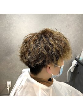 ルーツ(Roots) ブリーチ毛でも当てれる！ケアクリームパーマ★