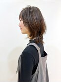 毛先の軽さが可愛いプチウルフ