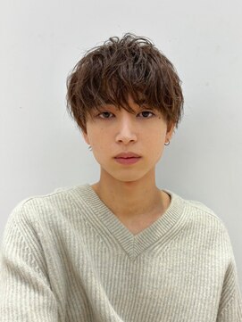 ツーダブルバイフィフス 茶屋町店(WW.. by fifth) ツイストスパイラルメンズマッシュツイストパーマツーブロック