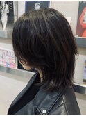 伸ばし途中ちょっとだけウルフ