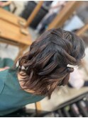 やる巻きハーフUp
