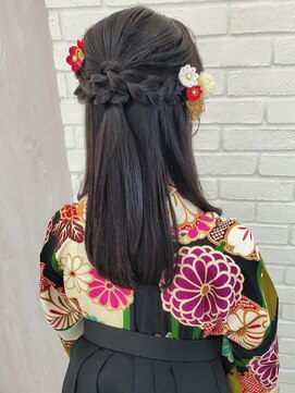 セット バイ エムビューティー(Set by M.beauty) ハーフアップ☆ヘアセット/ヘアメイク/渋谷/表参道/外苑前/東京