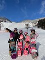 ウル(ulu) スノーボードは家族と行きます。全員滑れるようになりました♪