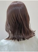 【☆外ハネ ミディアム レイヤー アッシュ】田代美宙