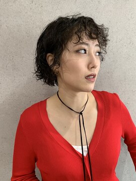 ミクマル(micmal) 20代30代40代くせ毛風パーマミルクティアッシュ透明感小顔