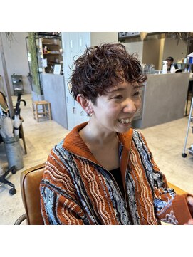 クルニエ(crenier) @ショートパーマ