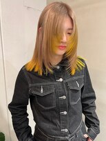 天神美容室&nbsp;【KASUMI天神美容室】ハイトーン×海外レイヤー