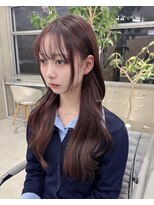 ヒン(HIN)&nbsp;ハッシュカット&ラズベリーカラー♪