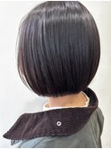 切りっぱなしボブ