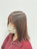 【ツヤ髪】カット＋カラー＋TR or ヘッドスパ　￥15620⇒￥12496