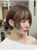 髪質改善／ショート／ブリーチ／顔周り／縮毛矯正