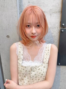 アンベリール 大名(Embellir) レイヤーカット.オレンジカラー★