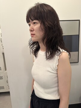 アンフェインド02(UNFEIGNED 02) 黒髪カタログ/クラゲヘアー/オリーブグレー小顔/名駅//伏見/栄