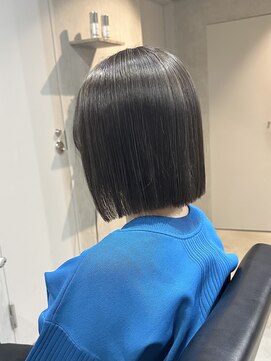 ルイ(ROUIS produced by LUCK 津田沼) ROUIS 津田沼 ボブグレージュハイライト /津田沼/船橋