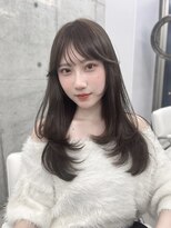 アイヴィー(IVY)&nbsp;上品可愛い◇韓国っぽワンカールヘアショコラベージュ