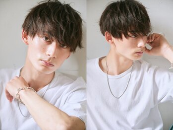 リトル 心斎橋(little)の写真/≪スパイラルパーマ≫無造作でキメすぎないラフなカッコよさ/簡単スタイリングで束感も◎メンズ/パーマ