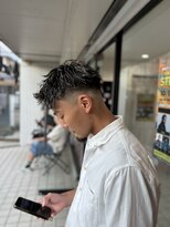 スウェル 船橋店(Swell)&nbsp;#サーフカール#スパイキーショート#ブルーブラック#船橋