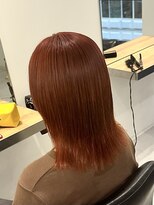 ヘルム(Helm)&nbsp;アプリコットオレンジ[名駅/透明感カラー/Wカラー/ハイライト]