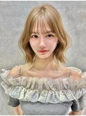 レイヤーボブ/韓国ヘア/顔まわり