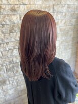 フラット 千葉(Flat.) ピンクブラウン/ロング【千葉 千葉西口】