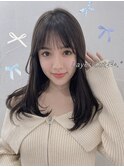 大人可愛いレイヤーカット
