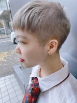 ミモザワークス(Mimosa Works) ミヤザキスタイル 20代30代40代 黒髪刈り上げハンサ ムショート