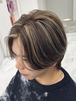 ジュイル シブヤ(JEWIL SHIBUYA)&nbsp;白金メッシュ/メッシュ/ブラウン