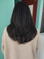 モルト 麻生(molt)&nbsp;海外　韓国風　ハイレイヤーカット　スモーキーブラウン