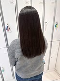 イメチェン/ピンクベージュ/前髪/伊勢原