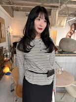 ミン(MIN)&nbsp;ロングレイヤー/グレー