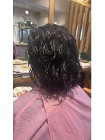 リワール 縮毛矯正専門店&nbsp;コラーゲン入り縮毛矯正ビフォーアフター